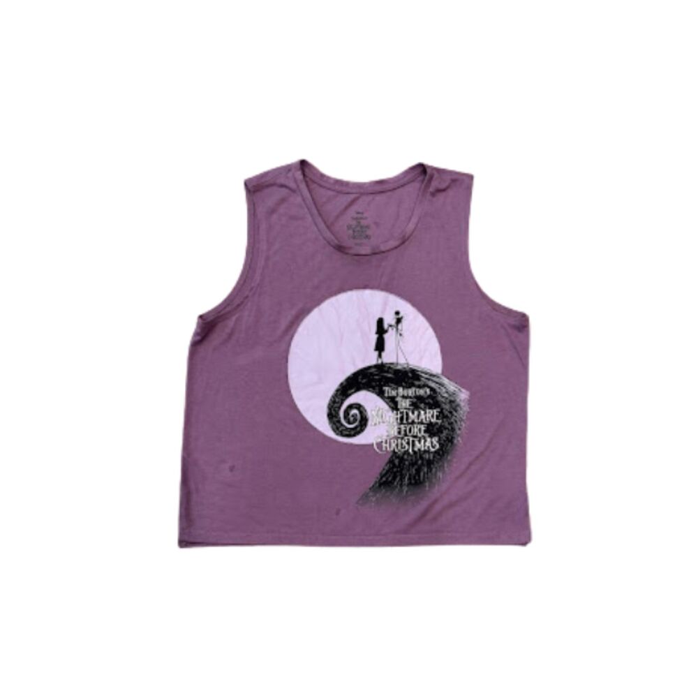 nightmare before Christmas Halloween tank top jack skellington Disney medium